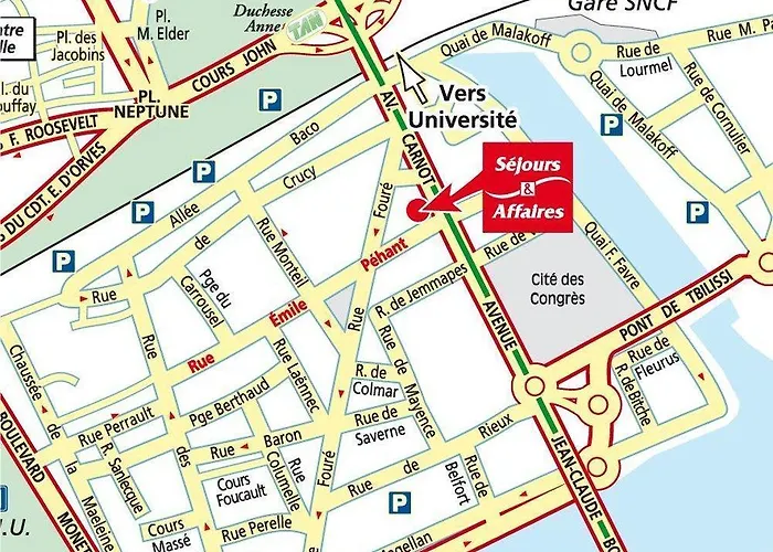 Sejours & Affaires Ducs De Bretagne 3*